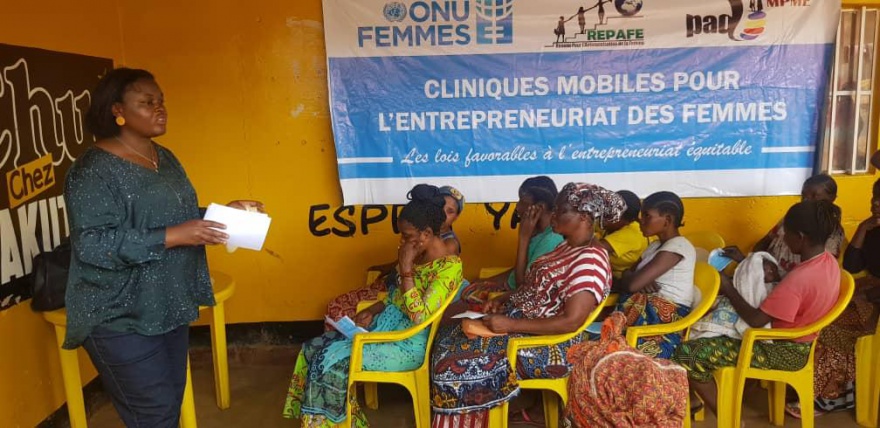 clinique mobile entrepreneuriat des femmes